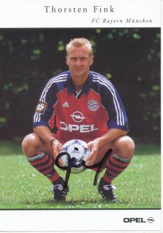 Thorsten Fink  1999/2000  FC Bayern München  Fußball Autogrammkarte original signiert 