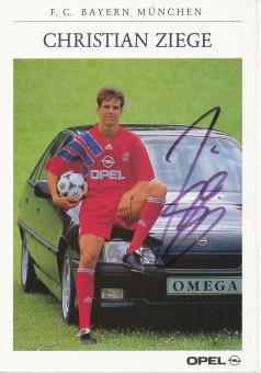 Christian Ziege  1991/1992  FC Bayern München  Fußball Autogrammkarte original signiert 