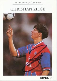 Christian Ziege  1994/1995  FC Bayern München  Fußball Autogrammkarte original signiert 