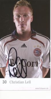 Christian Lell  2006/2007   FC Bayern München  Fußball Autogrammkarte original signiert 