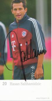 Hasan Salihamidzic  2002/2003   FC Bayern München  Fußball Autogrammkarte original signiert 
