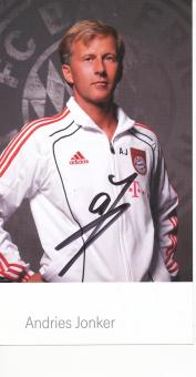 Andries Jonker  2010/2011   FC Bayern München  Fußball Autogrammkarte original signiert 