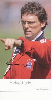 Michael Henke  2007/2008   FC Bayern München  Fußball Autogrammkarte original signiert 