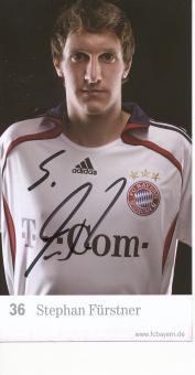 Stephan Fürstner  2006/2007   FC Bayern München  Fußball Autogrammkarte original signiert 