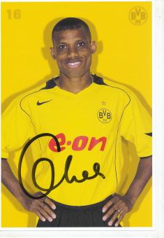 Sunday Oliseh  2004/2005  Borussia Dortmund Fußball Autogrammkarte original signiert 