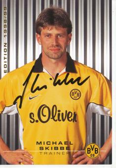 Michael Skibbe  1998/1999  Borussia Dortmund Fußball Autogrammkarte original signiert 