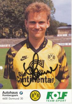Bodo Schmidt  1993/1994  Borussia Dortmund Fußball Autogrammkarte original signiert 