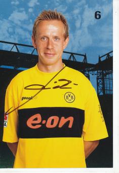 Jörg Heinrich  2002/2003  Borussia Dortmund Fußball Autogrammkarte original signiert 
