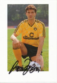 Michael Zorc    Borussia Dortmund Fußball Autogrammkarte original signiert 
