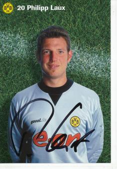Philipp Laux  2001/2002   Borussia Dortmund Fußball Autogrammkarte original signiert 