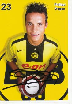 Philipp Degen  2005/2006   Borussia Dortmund Fußball Autogrammkarte original signiert 