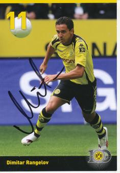 Dimitar Rangelov   2009/2010  Borussia Dortmund Fußball Autogrammkarte original signiert 