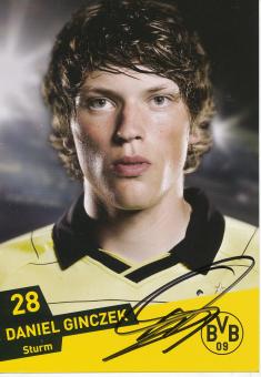Daniel Ginczek   2010/2011  Borussia Dortmund Fußball Autogrammkarte original signiert 