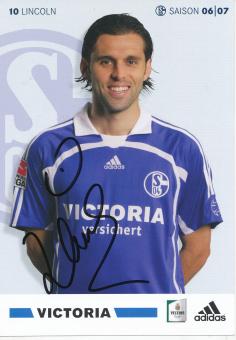 Lincoln   2006/2007   FC Schalke 04  Fußball Autogrammkarte original signiert 