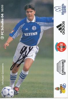 Michael Goossens  1998/1999   FC Schalke 04  Fußball Autogrammkarte original signiert 