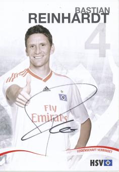 Bastian Reinhardt  2010/2011   Hamburger SV  Fußball Autogrammkarte original signiert 