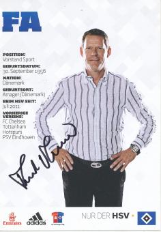 Frank Arnesen  2011/2012   Hamburger SV  Fußball Autogrammkarte original signiert 