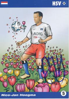 Nico Jan Hoogma  2003/2004   Hamburger SV  Fußball Autogrammkarte original signiert 