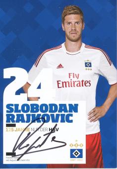 Slobodan Rajkovic  2012/2013   Hamburger SV  Fußball Autogrammkarte original signiert 
