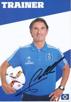 Bruno Labbadia  2015/2016   Hamburger SV  Fußball Autogrammkarte original signiert 
