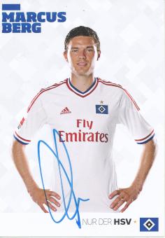 Marcus Berg  2011/2012  Hamburger SV  Fußball Autogrammkarte original signiert 