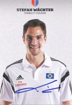 Stefan Wächter  2014/2015  Hamburger SV  Fußball Autogrammkarte original signiert 