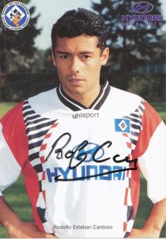 Rudolfo Cardoso Autogrammkarte Hamburger SV 2002-03 Original Signiert+A 96466 
