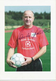 Hans Jürgen Kreische   DDR  Fußball Autogrammkarte original signiert 