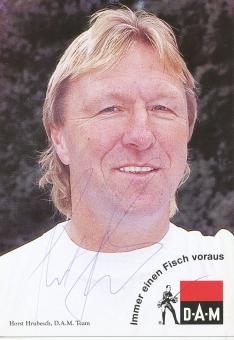 Horst Hrubesch   Fußball Autogrammkarte original signiert 