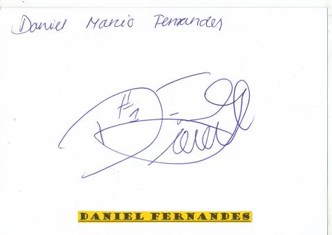 Daniel Fernandes  Portugal  Fußball Autogramm Karte  original signiert 