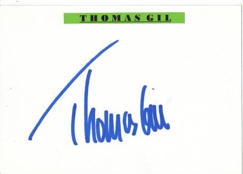 Thomas Gil  Norwegen  Fußball Autogramm Karte  original signiert 