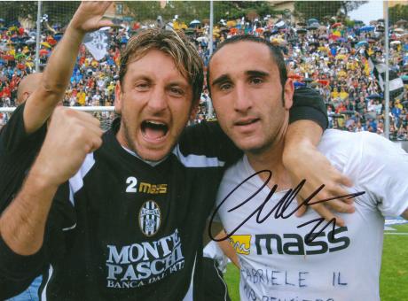 Cristian Molinaro  Juventus Turin  Fußball Autogramm 15 x 20 cm Foto original signiert 