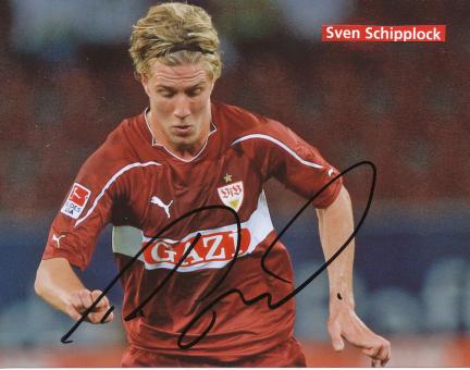 Sven Schipplock  VFB Stuttgart  Fußball Autogramm  Foto original signiert 