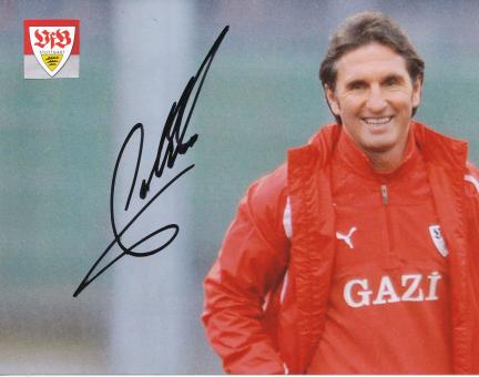 Bruno Labbadia  VFB Stuttgart  Fußball Autogramm  Foto original signiert 