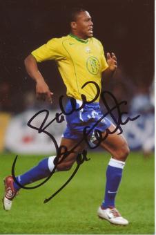 Julio Baptista   Fußball Autogramm  Foto original signiert 