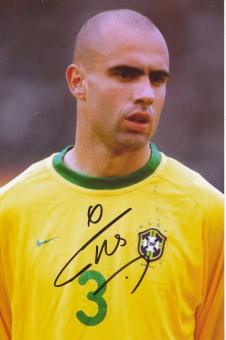 Cris   Brasilien  Fußball Autogramm  Foto original signiert 