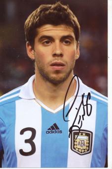 Emiliano Insua  Argentinien   Fußball Autogramm  Foto original signiert 