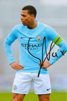 Lukas Nmecha  Manchester City   Fußball Autogramm  Foto original signiert 