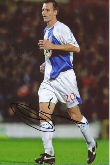 Andre Ooijer   Blackburn Rovers   Fußball Autogramm  Foto original signiert 