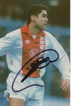 Sonny Siloy  Ajax Amsterdam  Fußball Autogramm  Foto original signiert 