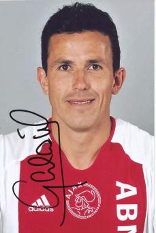 Tomas Galasek  Ajax Amsterdam  Fußball Autogramm  Foto original signiert 