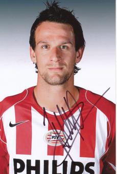 Jan Vennegoor of Hesselink  PSV Eindhoven  Fußball Autogramm  Foto original signiert 