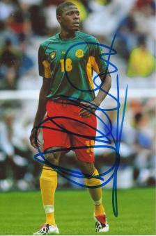 Mohamadou Idrissou  Kamerun  Fußball Autogramm  Foto original signiert 