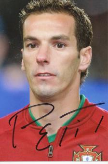 Petit  Portugal  Fußball Autogramm  Foto original signiert 