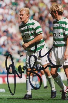 Johan Mjällby  Celtic Glasgow  Fußball Autogramm  Foto original signiert 