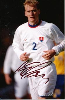 Miroslav Karhan  Slowakei  Fußball Autogramm  Foto original signiert 