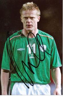 Damian Duff  Irland  Fußball Autogramm  Foto original signiert 