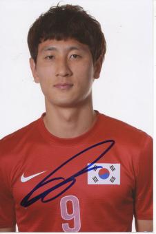 Dong Won Ji  Südkorea  Fußball Autogramm  Foto original signiert 