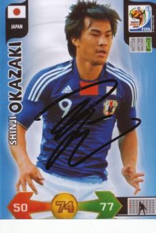 Shinji Okazaki   Japan  Fußball Autogramm  Foto original signiert 