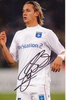 Philippe Mexes  AJ Auxerre  Fußball Autogramm  Foto original signiert 